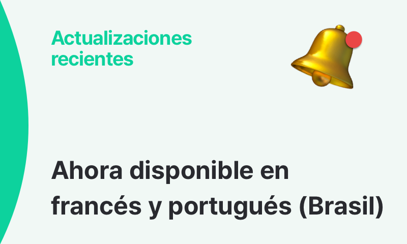 Nuevos idiomas añadidos: BoxHero ahora está disponible en francés y portugués (Brasil)