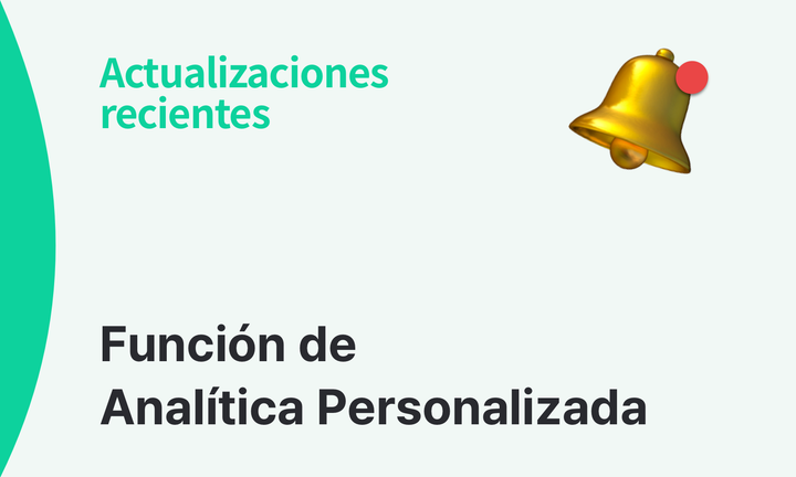 Función de Custom Analytics